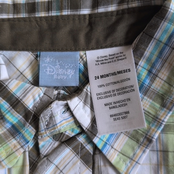 NEW disney tigger baseball 3 piece cotton matching outfit set 24 months baby boy - Picture 13 of 13